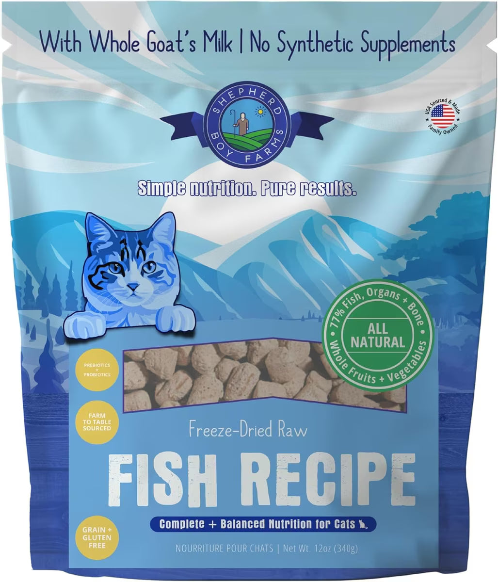 Shepherd Boy Farms Cat Freeze Dried Fish