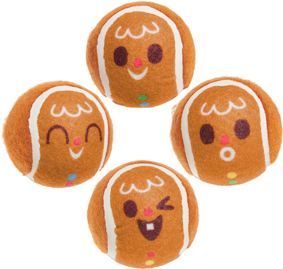 BARK Gingerball Boys Tennis Ball Dog Toy