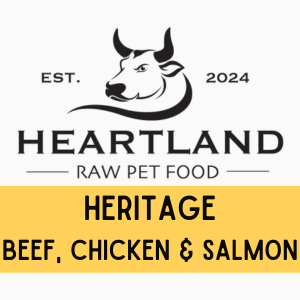 Heartland Heritage Beef, Chicken & Salmon - 5 lb Roll/8 Roll Case