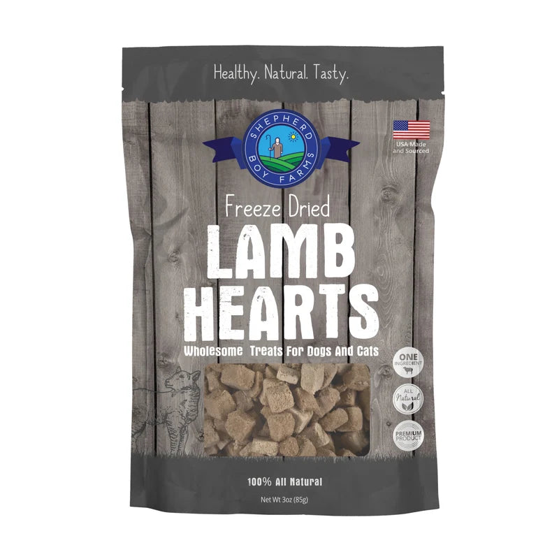 Shepherd Boy Farms Freeze-Dried Lamb Heart