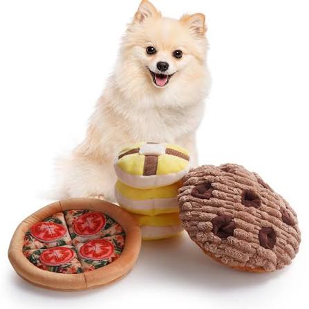 3 Pack Hide and Seek Food Dog Toys