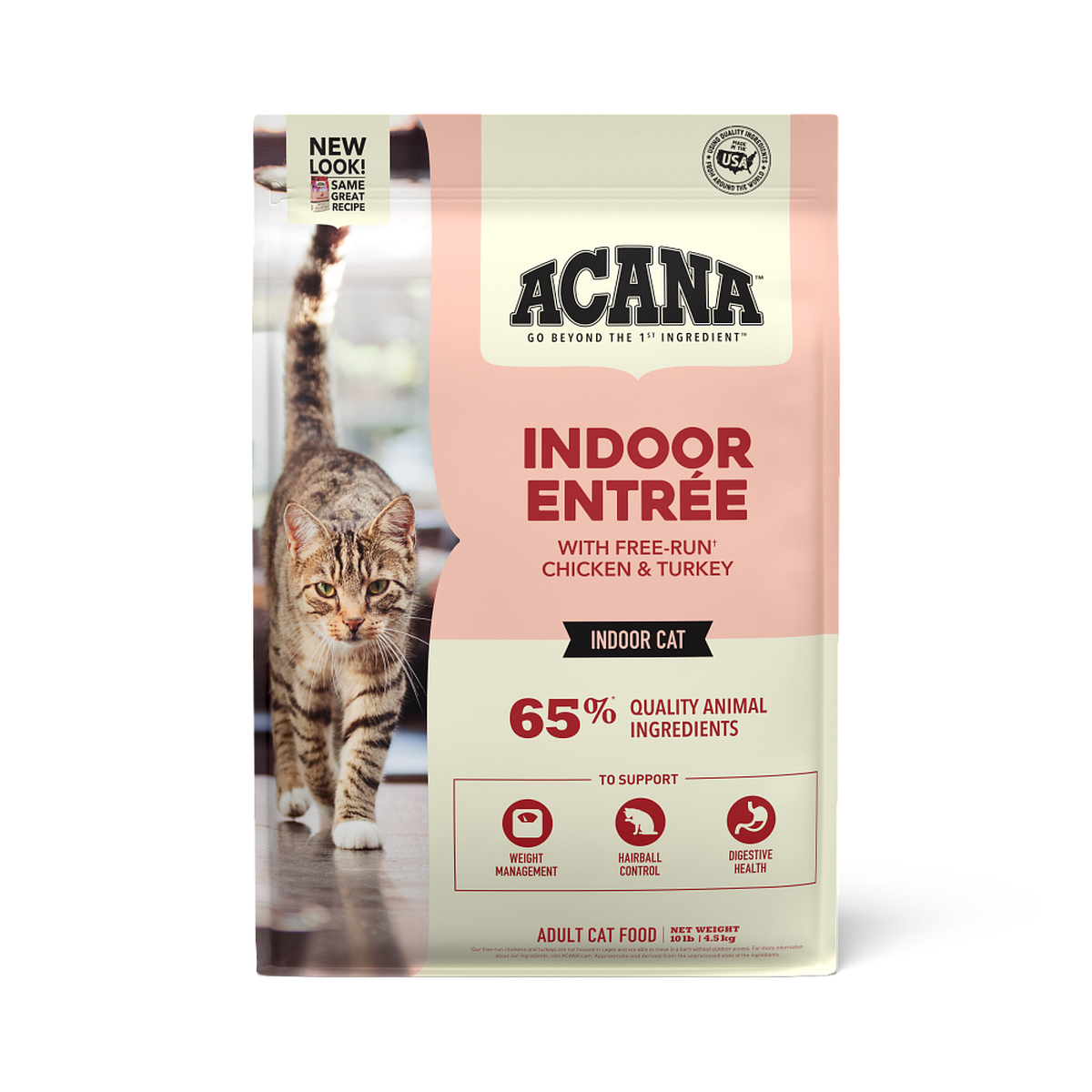 Acana Indoor Entrée with Chicken and Turkey Dry Cat Food