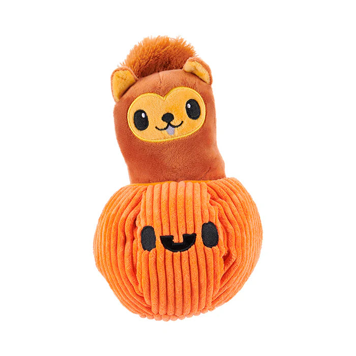 BARK Squirrel O'Lantern Plush Toy