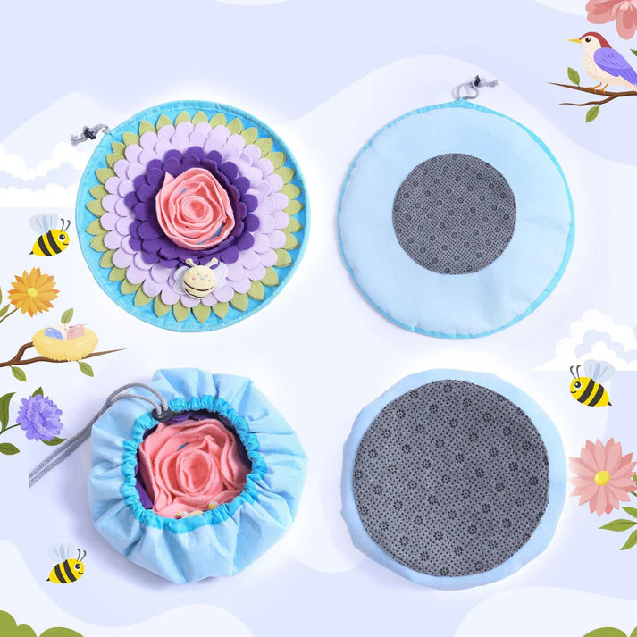 Flower Snuffle Mat For Dogs Interactive Treat Puzzle
