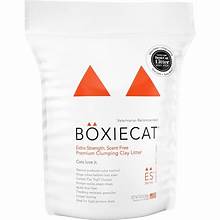 Boxie Cat Extra Strength Scent Free Clumping Clay Litter 16lb