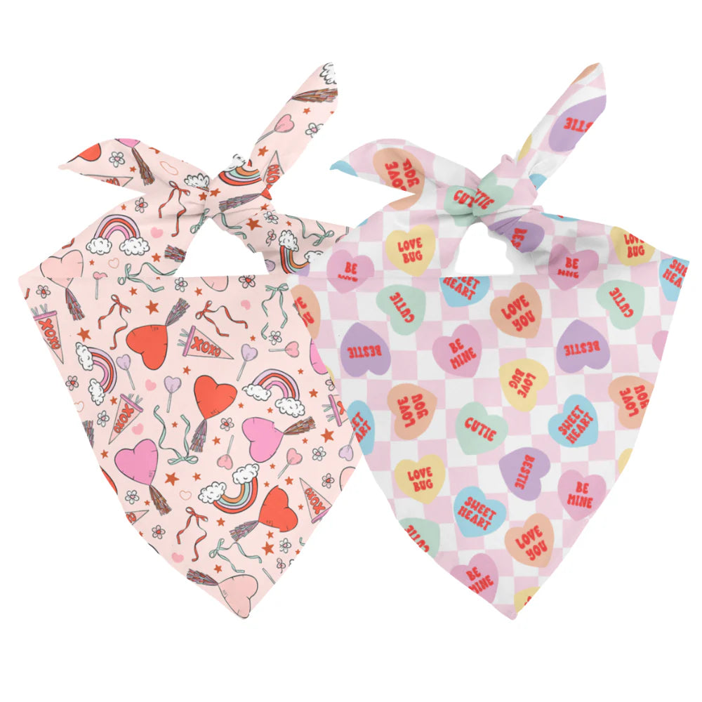 Dog Bandana Co - Candy Hearts