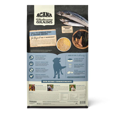 Acana Sea to Stream Recipe + Wholesome Grains Dry Dog Food