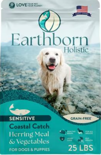 Earthborn Holistic Dog Grain Free Coastal Catch