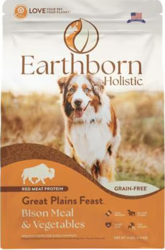 Earthborn Holistic Dog Grain Free Great Plains Feast