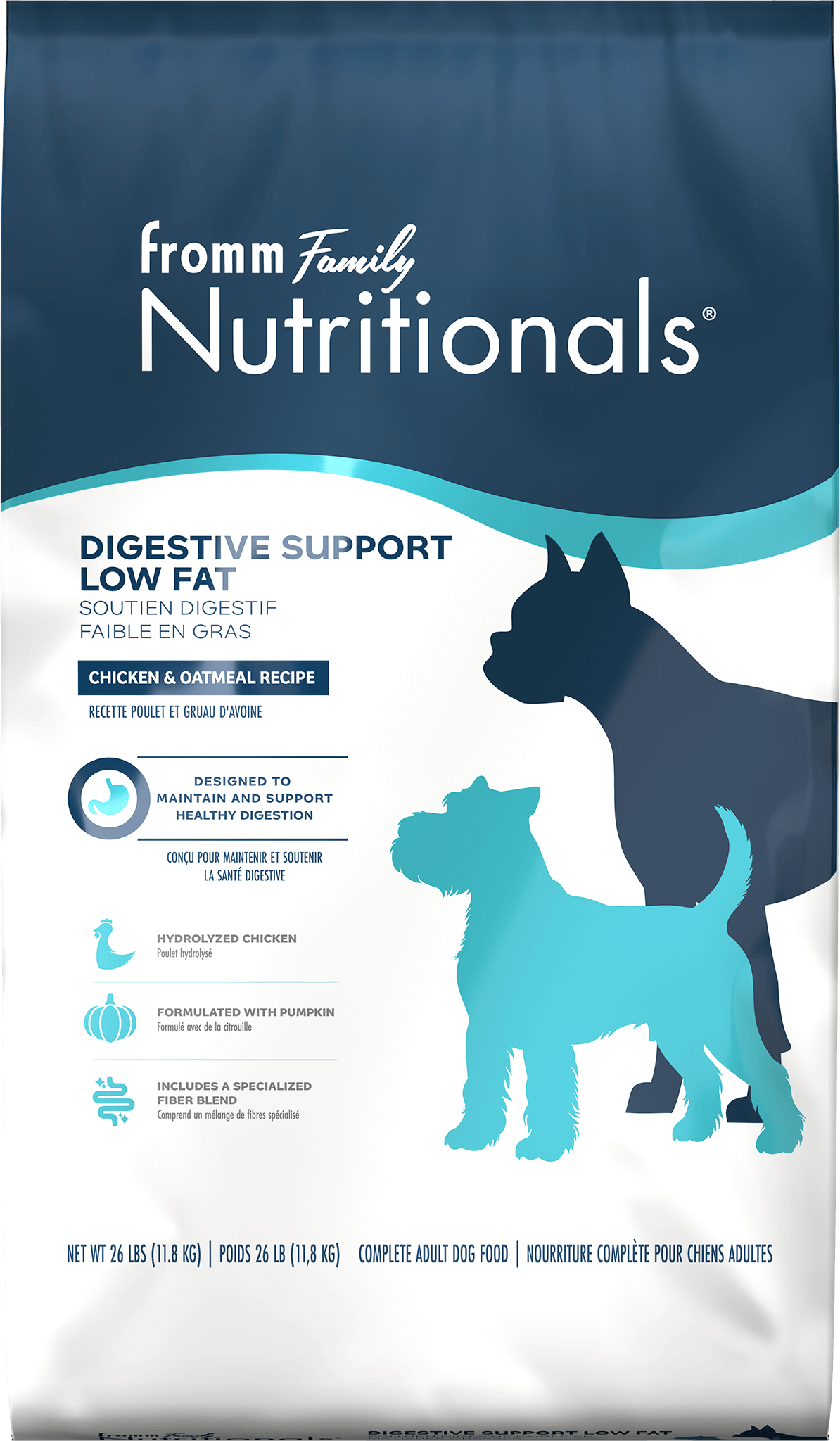 Fromm Nutritionals Digestive Support Hydrolyzed Chicken & Oatmeal Recipe