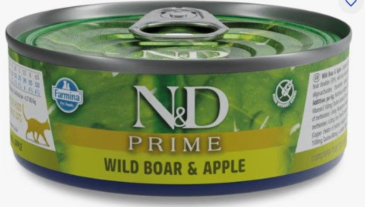 Farmina Cat Wild Boar & Apple - 2.46oz