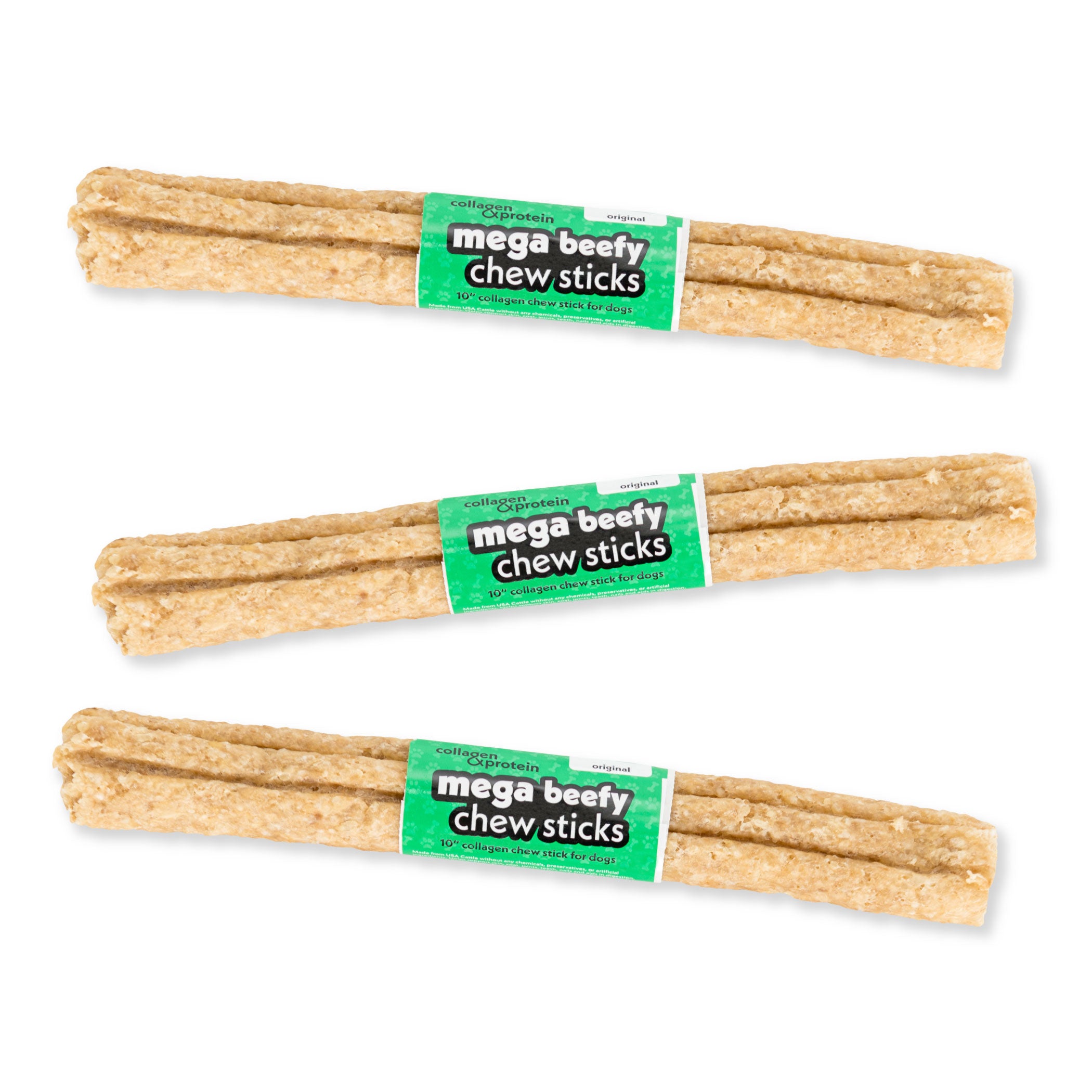Frankly Mega Beefy Chew Sticks - Original 7"