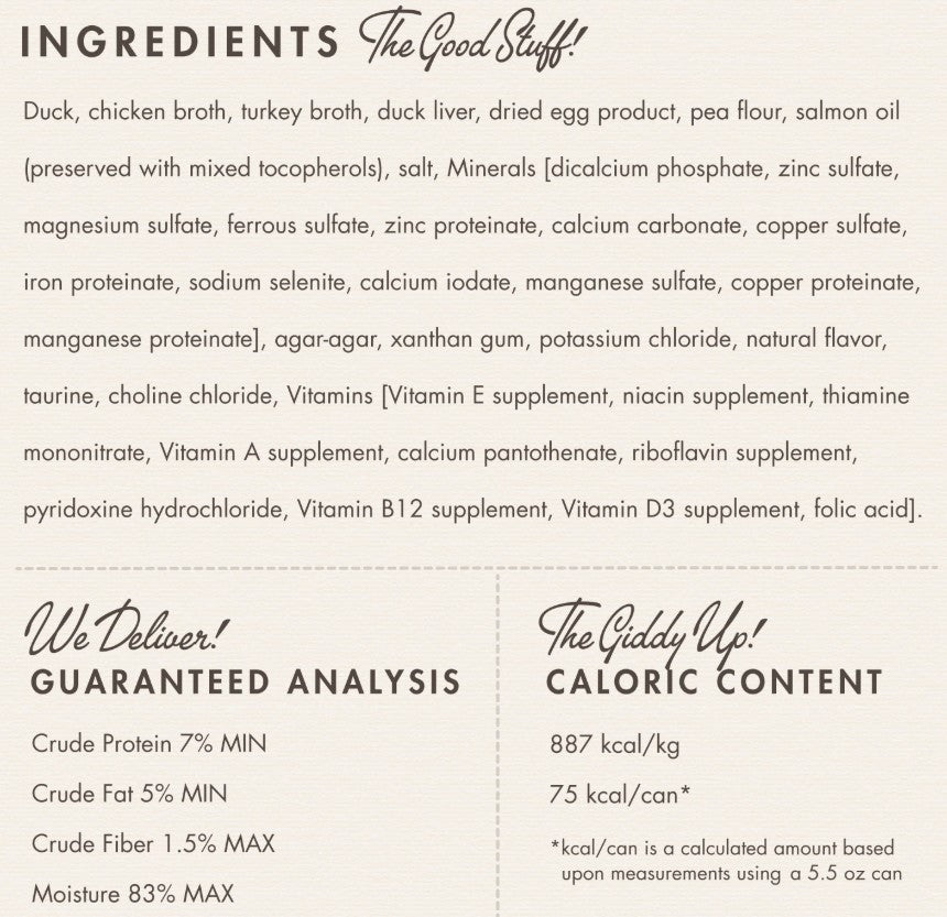 Fromm PurrSnicKitty Duck Stew 3oz