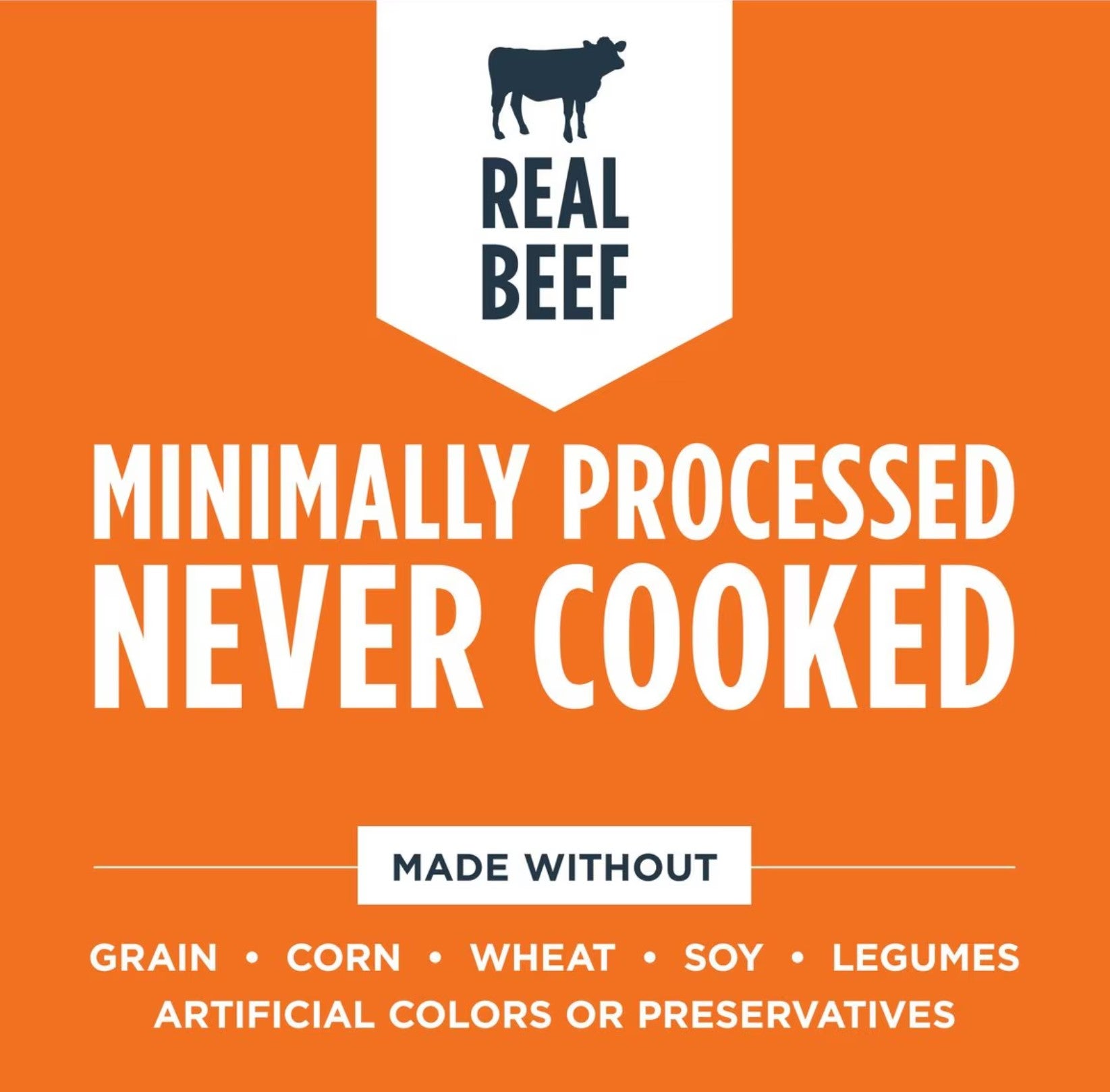 Instinct Raw Meals Real Beef Recipe Grain- Free Freeze Dried Dog Food