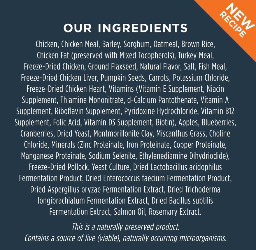 Instinct Dog Raw Boost Whole Grain Chicken and Brown Rice