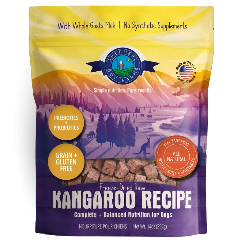 Shepherd Boy Farms Freeze-Dried Kangaroo