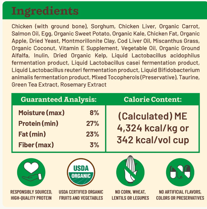 Primal Kibble in the Raw Dog Food-Small Breed Recipe