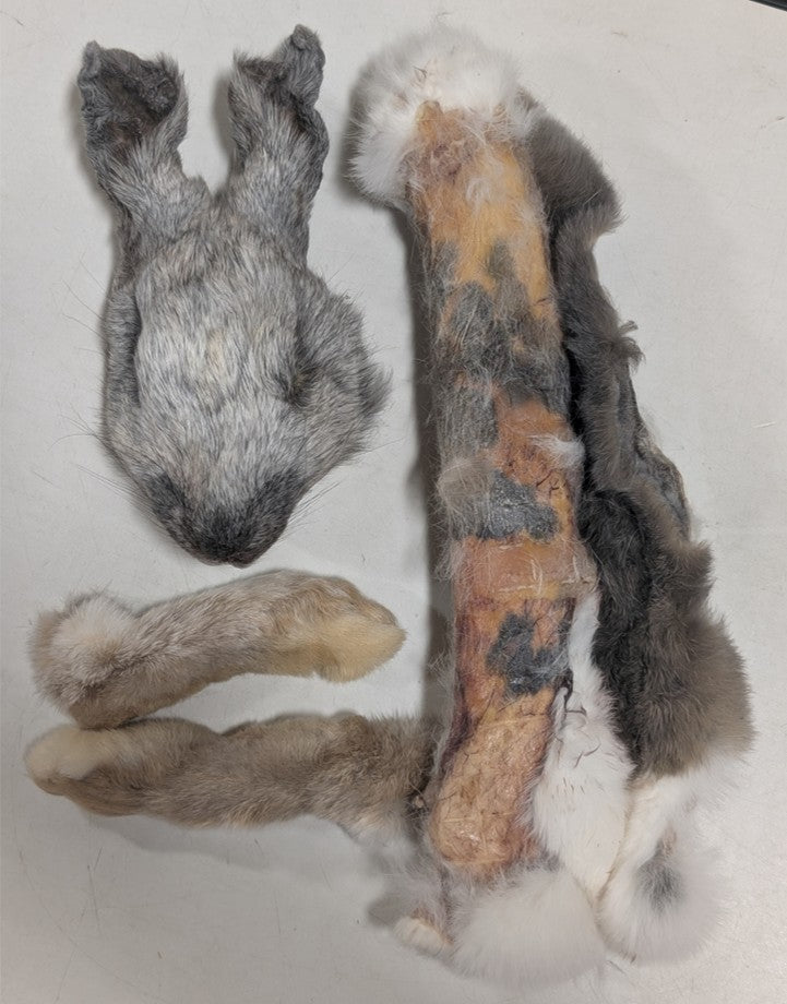 Raw Rations Dehydrated Rabbit Parts