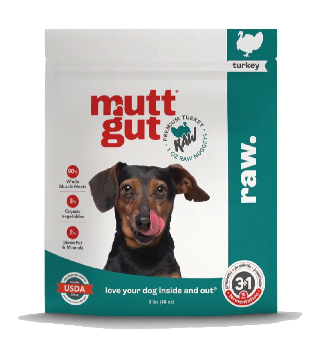 Mutt Gut Frozen Turkey