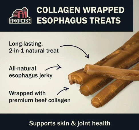 RedBarn Collagen Wrapped Esophagus Stick