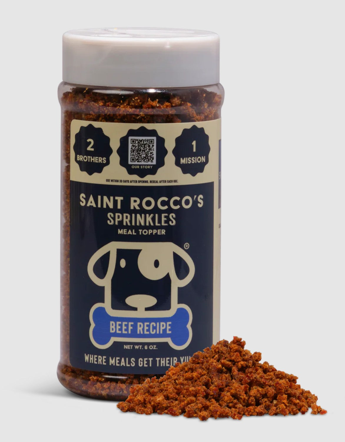 Saint Rocco's Toppers- Beef Sprinkles