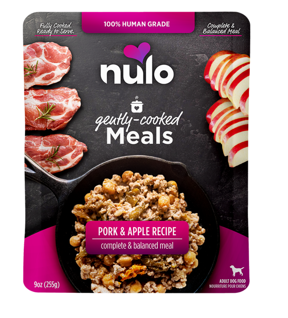 Nulo Dog Gently Cooked Meal for Dogs Pork & Apple Recipe