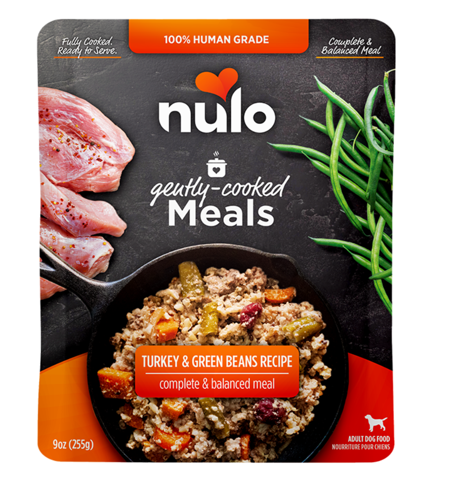 Nulo Dog Gently Cooked Meal for Dogs Turkey & Green Beans Recipe