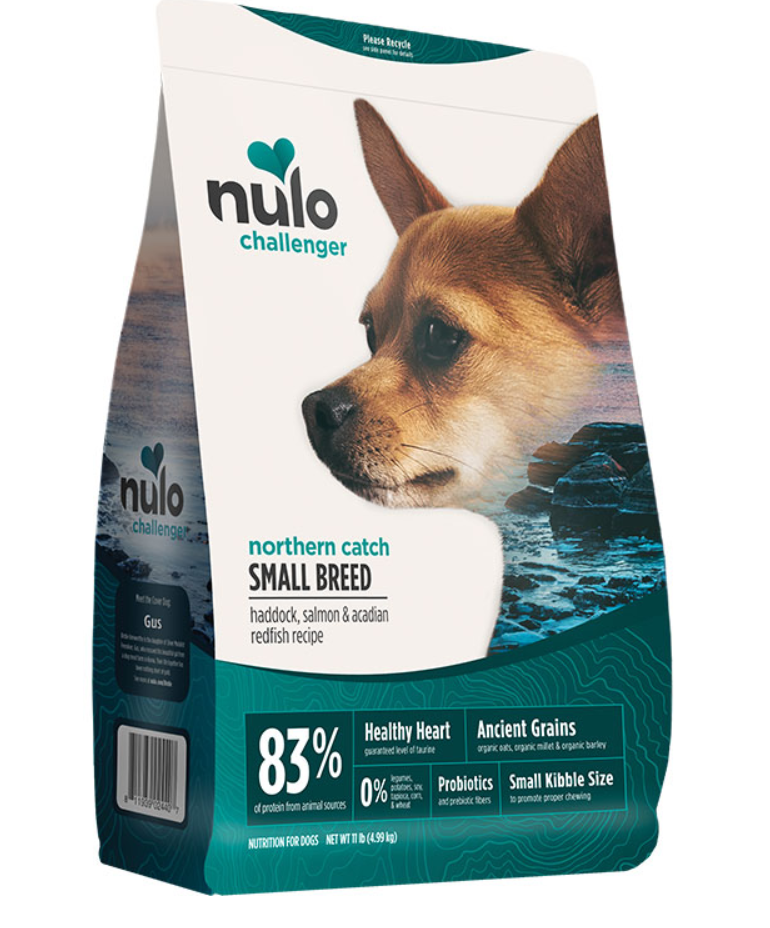 Nulo Challenger Puppy & Adult Small Breed Northern Catch Haddock, Salmon & Acadian Redfish