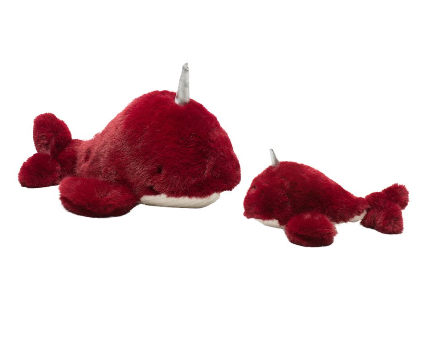HuggleHounds Holiday Narwhal