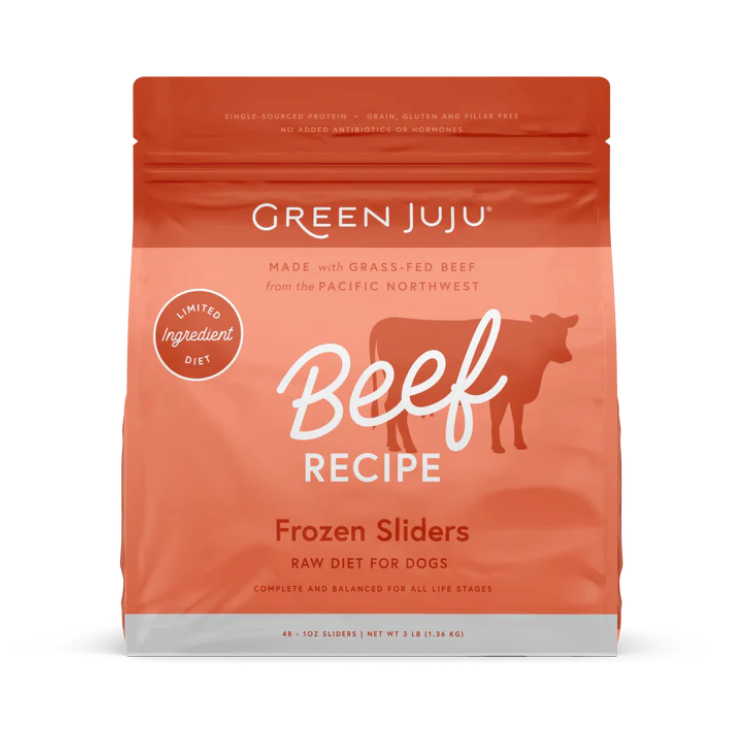 Green JuJu Frozen Beef Recipe 3lb Bag