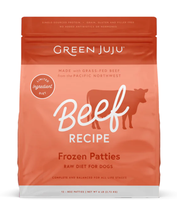 Green JuJu Frozen Beef Recipe 6lb Bag