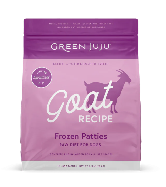 Green JuJu Frozen Goat Recipe 6lb Bag