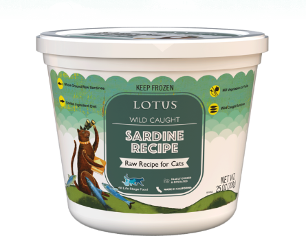Lotus Raw Wild Caught Sardine Recipe For Cats