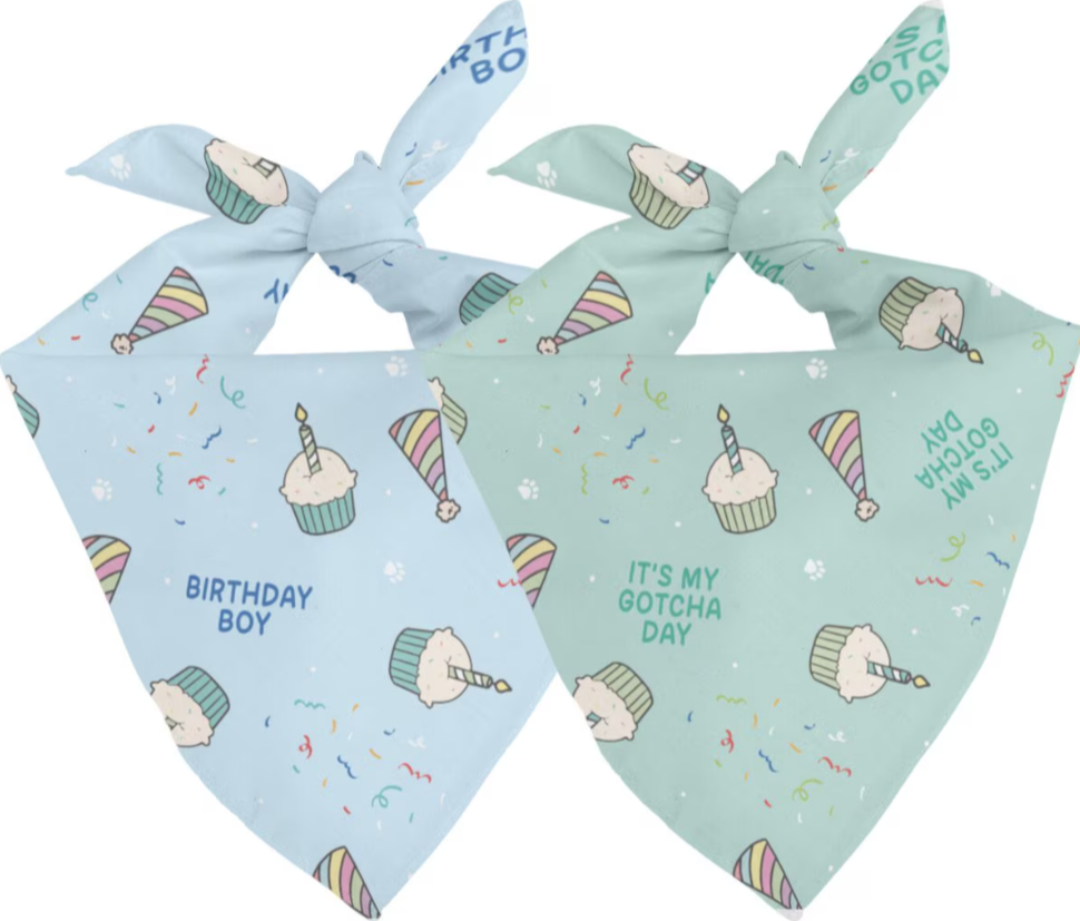 Dog Bandana Co - Birthday Boy & Gotcha Day