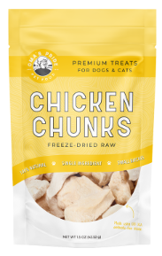Om's Pride Freeze-Dried Chicken Breast Chuncks 1.5oz