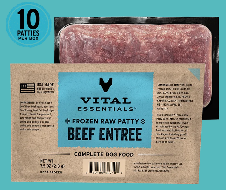 Vital Essentials Frozen Beef Entree