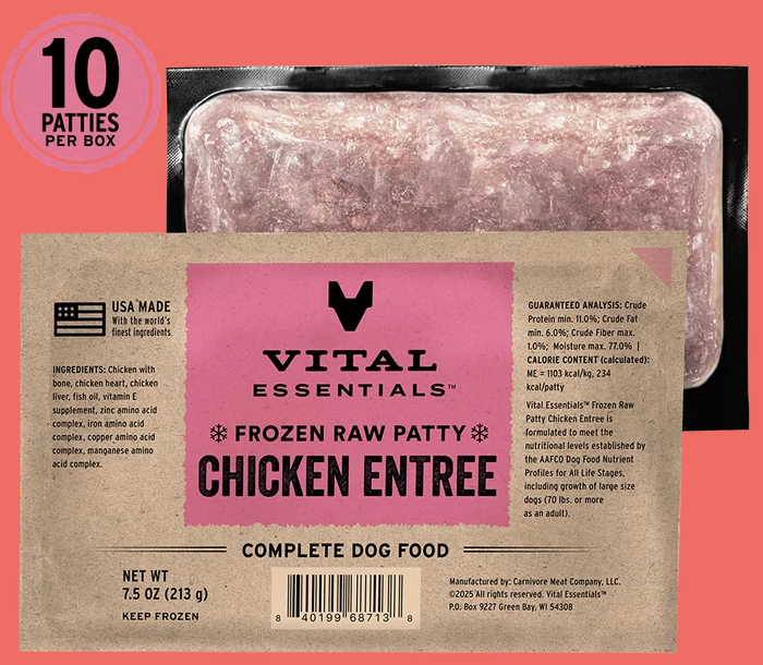 Vital Essentials Frozen Chicken Entree