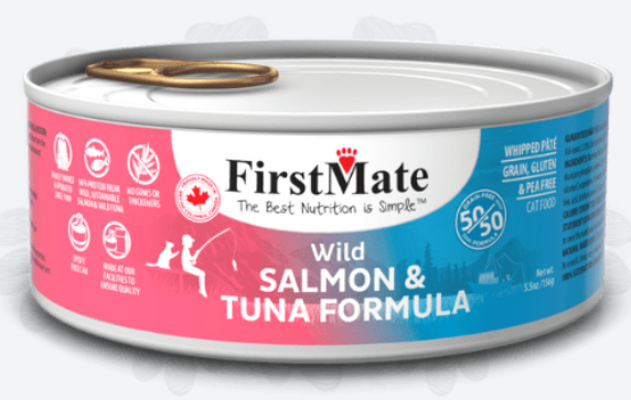 FirstMate Cat Wild Salmon & Tuna 5.5oz Can