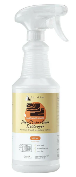 Kin + Kind Hardwood Floor Pee + Stain + Odor Destroyer - Citrus