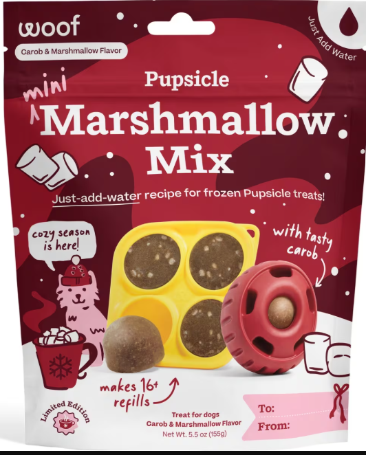 LIMITED EDITION Woof Pupsicle Pop Mix - Marshmellow
