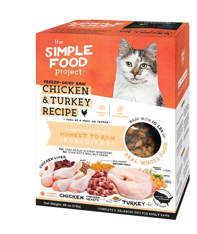 Simple Food Project-Cat-Chicken & Turkey