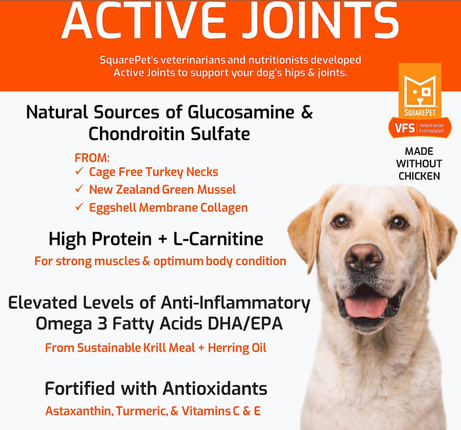 SquarePet VFS Canine Active Joints