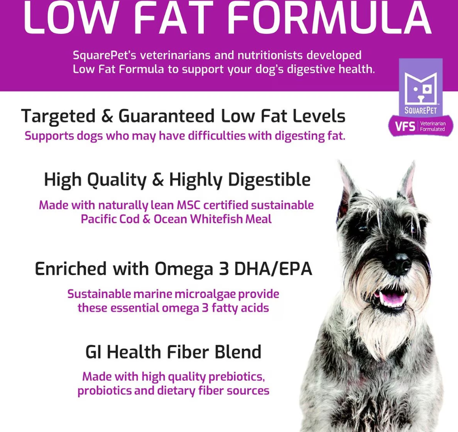 SquarePet VFS Canine Low Fat