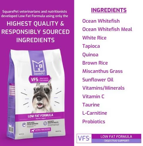 SquarePet VFS Canine Low Fat