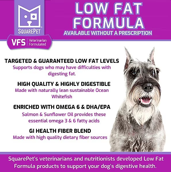 SquarePet VFS Canine Low Fat 13 oz can