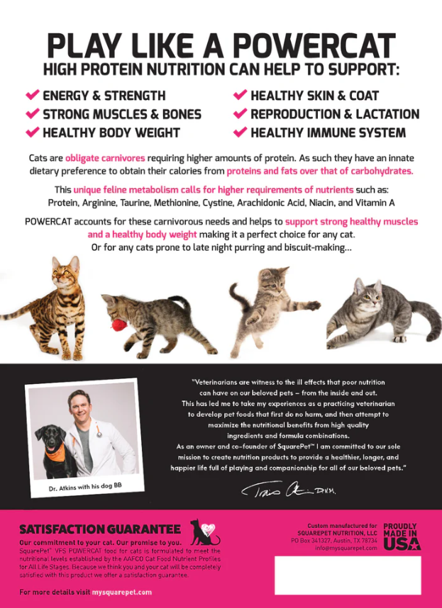 SquarePet VFS PowerCat Herring & Salmon