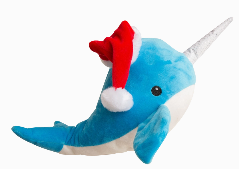 SnugArooz St. Nikki (the Narwal) 14" Dog Toy