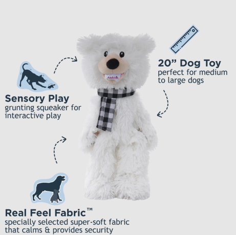 Tall Tails Stuffless Polar Bear