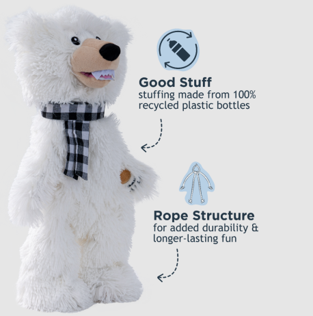 Tall Tails Stuffless Polar Bear
