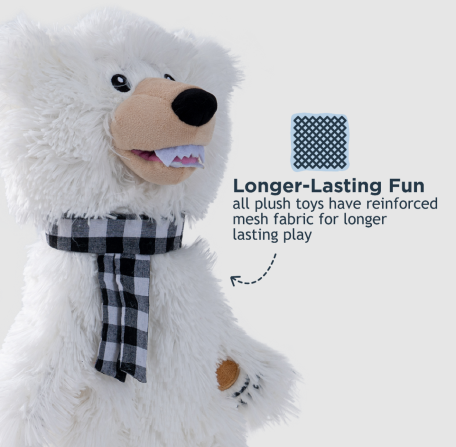 Tall Tails Stuffless Polar Bear